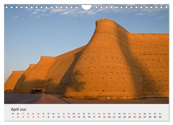 Produktbild: Usbekistan entlang der Seidenstra&szlig;e (Wandkalender 2026 DIN A4 quer), CALVENDO Monatskalender