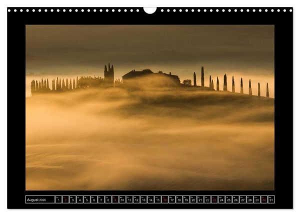 Produktbild: Toskana - Die Magie des Val d'Orcia (Wandkalender 2026 DIN A3 quer), CALVENDO Monatskalender