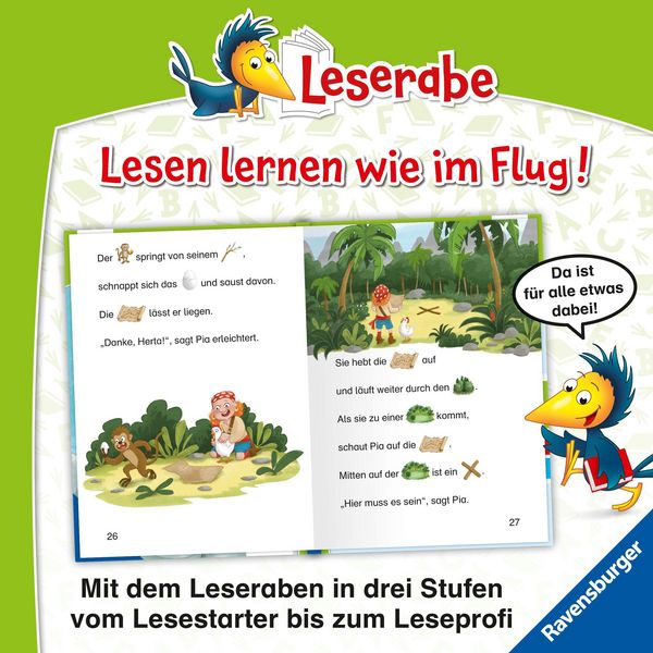 Produktbild: Leserabe Vor-Lesestufe - Piratin Pia auf Schatzsuche