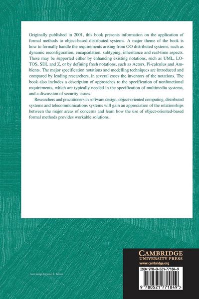 Produktbild: Formal Methods for Distributed Processing