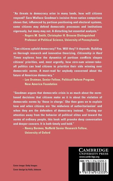 Produktbild: Citizenship in Hard Times