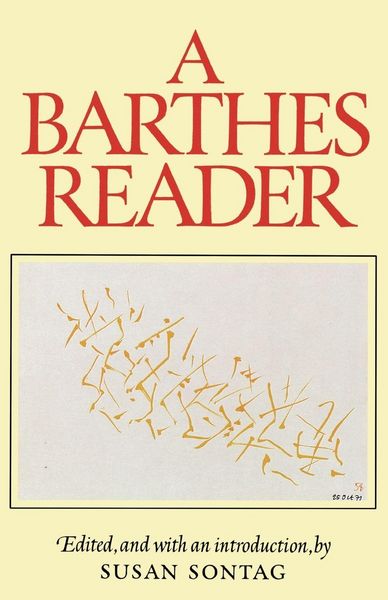 Produktbild: A Barthes Reader