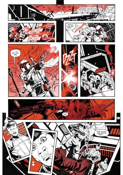 Produktbild: Star Wars Comics: Boba Fett - Schwarz, Weiss & Rot Deluxe