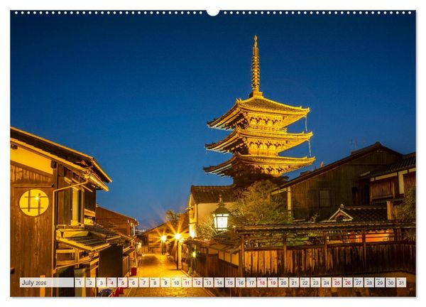 Produktbild: JAPAN Journey through time and beauty (Wall Calendar 2026 DIN A2 landscape), CALVENDO 12 Month Wall Calendar