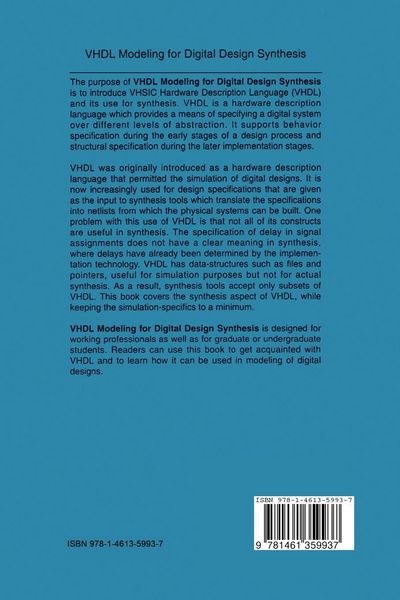 Produktbild: VHDL Modeling for Digital Design Synthesis