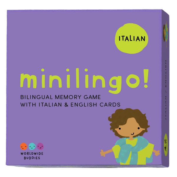 Produktbild: Minilingo Italian / English Bilingual Flashcards