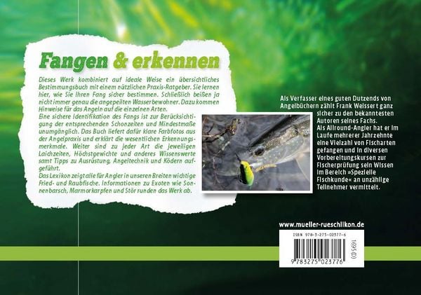 Produktbild: Angler-Lexikon der S&uuml;&szlig;wasserfische