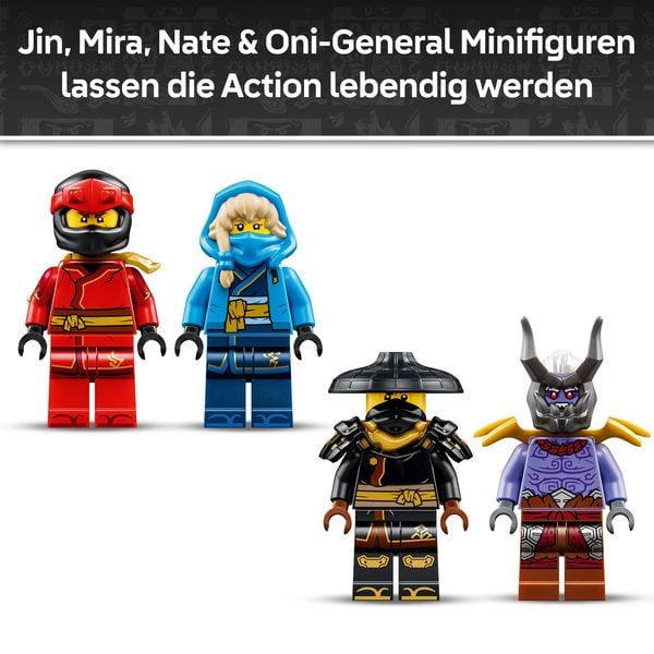 Produktbild: LEGO NINJAGO 71872 Duell mit dem Ultradrachen, Bauspielzeug, Geschenk f&uuml;r Kinder ab 12 Jahren