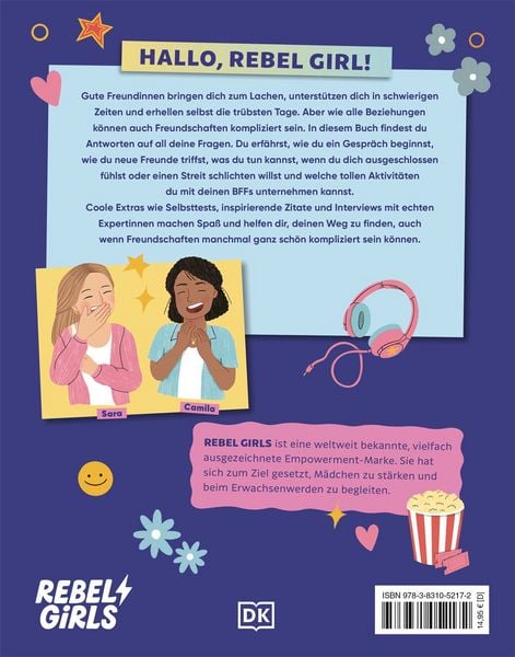 Produktbild: Rebel Girls - das Original. Growing up powerful: Alles &uuml;ber Freundschaft