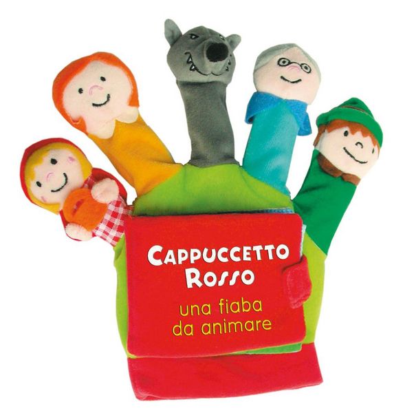 Produktbild: Cappuccetto Rosso. Una fiaba da animare. Libro di stoffa