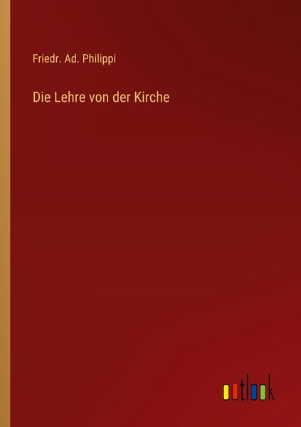 Produktbild: Die Lehre von der Kirche
