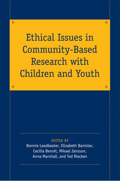 Produktbild: Ethical Issues in Community-Based Research with Children and Youth