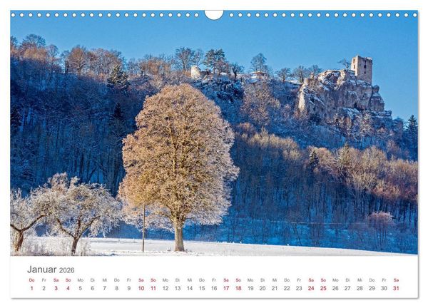 Produktbild: Wunderbare Fr&auml;nkische Schweiz (Wandkalender 2026 DIN A3 quer), CALVENDO Monatskalender