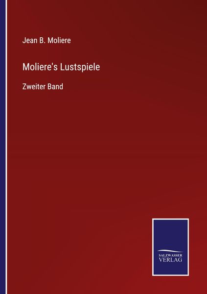 Produktbild: Moliere's Lustspiele