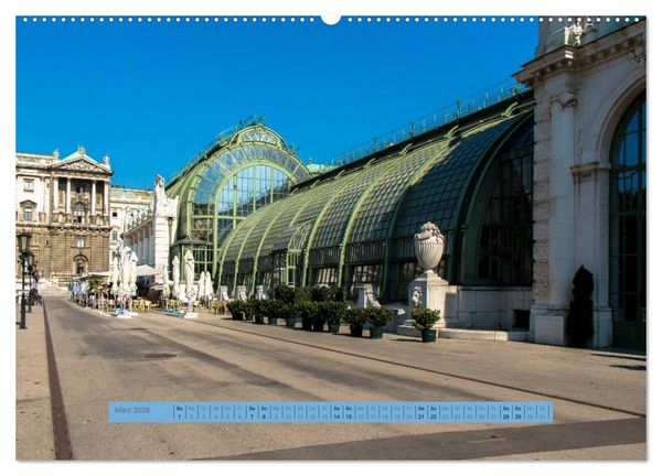 Produktbild: Wien f&uuml;r Liebhaber und Interessierte (hochwertiger Premium Wandkalender 2026 DIN A2 quer), Kunstdruck in Hochglanz