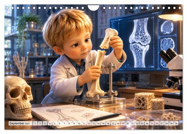 Produktbild: Patrick, Forscher mit Herz (Wandkalender 2027 DIN A4 quer), CALVENDO Monatskalender