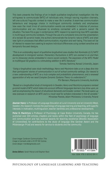Produktbild: Willingness to Communicate, Multilingualism and Interactions in Community Contexts