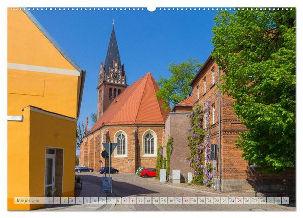 Produktbild: Bad Liebenwerda im Fr&uuml;hling (hochwertiger Premium Wandkalender 2026 DIN A2 quer), Kunstdruck in Hochglanz