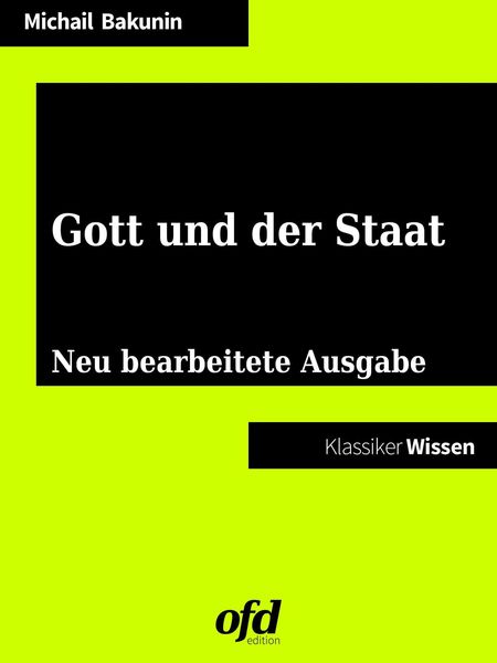 Produktbild: Gott und der Staat