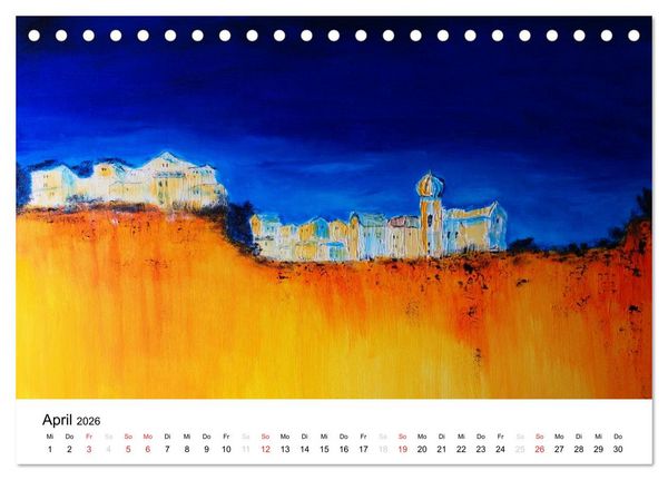 Produktbild: Heike Adam - Italienische Reise (Tischkalender 2026 DIN A5 quer), CALVENDO Monatskalender