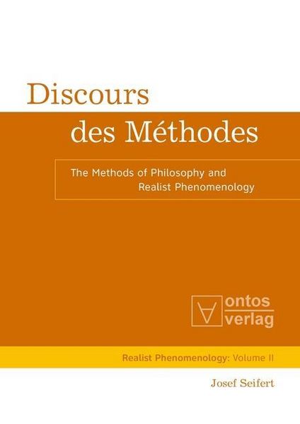 Produktbild: Discours des M&eacute;thodes