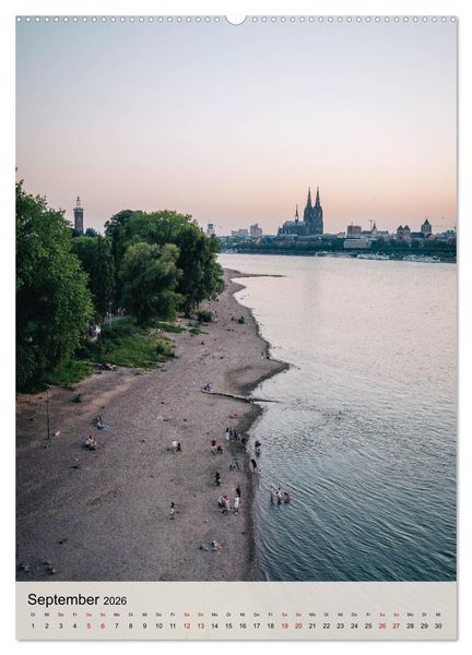 Produktbild: K&ouml;ln &ndash; Urbane Fotografien (Wandkalender 2026 DIN A2 hoch), CALVENDO Monatskalender