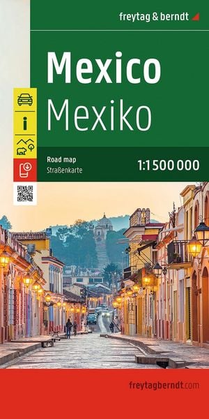 Produktbild: Freytag & berndt Stra&szlig;enkarte Mexiko 1:1,5 Mio.
