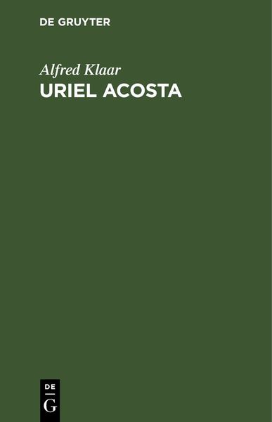 Produktbild: Uriel Acosta