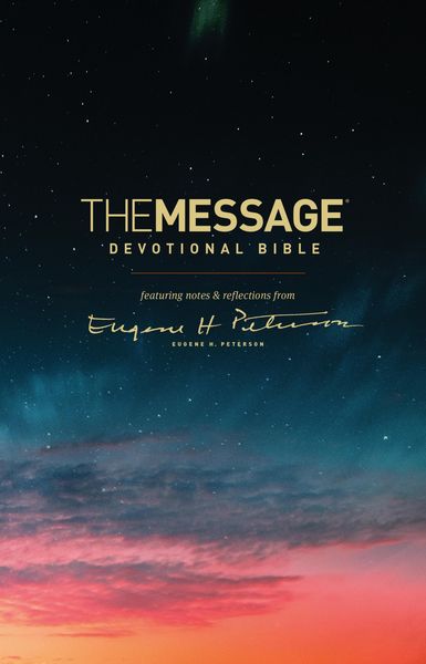 Produktbild: The Message Devotional Bible
