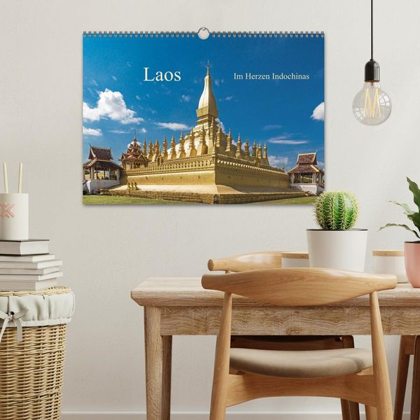 Produktbild: Laos - Im Herzen Indochinas (Wandkalender 2026 DIN A3 quer), CALVENDO Monatskalender