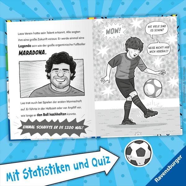 Produktbild: Fu&szlig;ball-Stars - Alles &uuml;ber Messi. Vom Fu&szlig;ball-Talent zum Megastar