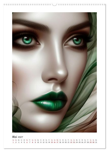 Produktbild: Die Magie der Farben (hochwertiger Premium Wandkalender 2027 DIN A2 hoch), Kunstdruck in Hochglanz