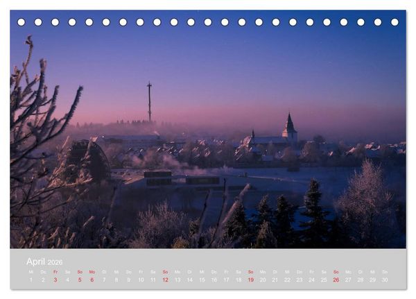 Produktbild: Winterberg - Stadtansichten (Tischkalender 2026 DIN A5 quer), CALVENDO Monatskalender