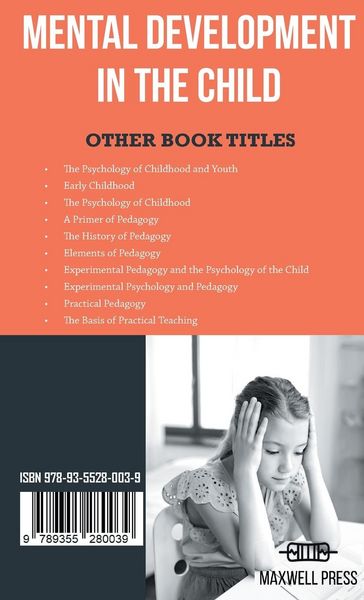 Produktbild: Mental Development in the Child