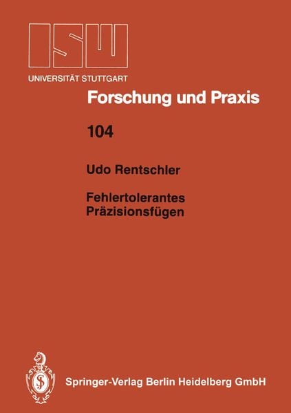 Produktbild: Fehlertolerantes Pr&auml;zisionsf&uuml;gen