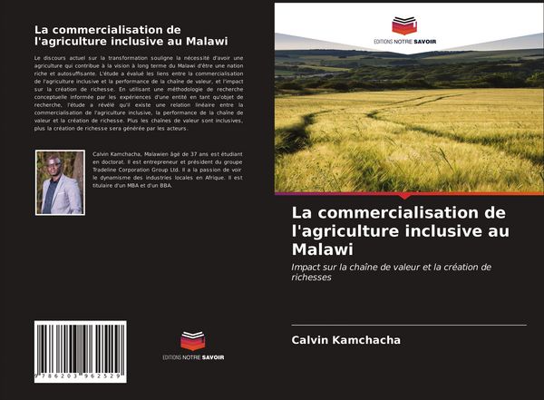 Produktbild: La commercialisation de l'agriculture inclusive au Malawi