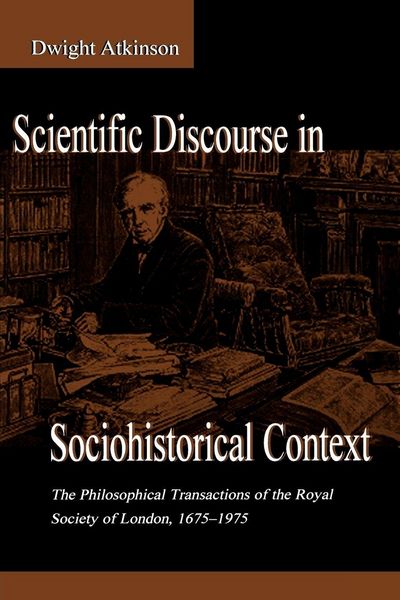 Produktbild: Scientific Discourse in Sociohistorical Context