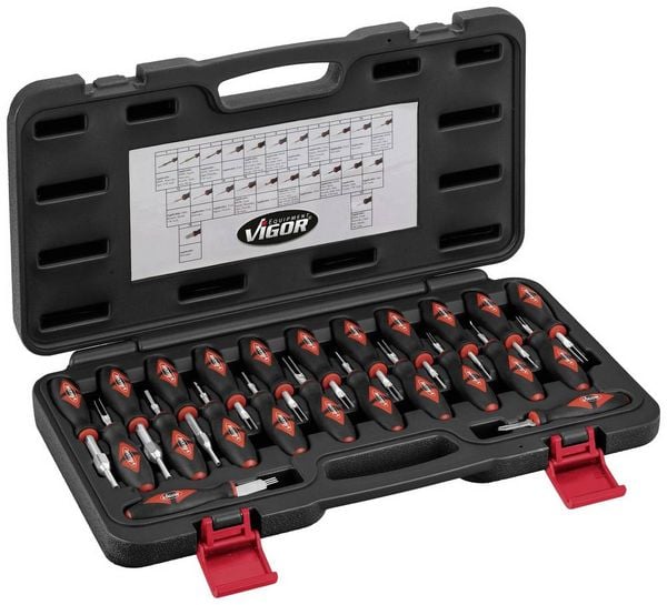 Produktbild: Vigor V4451 Kabelentriegelungs-Werkzeugsatz