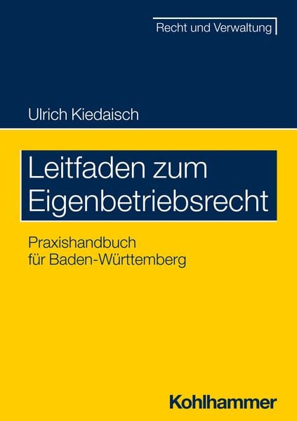 Produktbild: Leitfaden zum Eigenbetriebsrecht