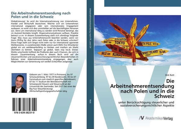 Produktbild: Die Arbeitnehmerentsendung nach Polen und in die Schweiz
