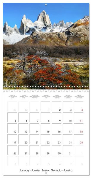 Produktbild: Patagonia National Parks (Wall Calendar 2026 12 &times; 12 Inch) CALVENDO 12 Month Wall Calendar