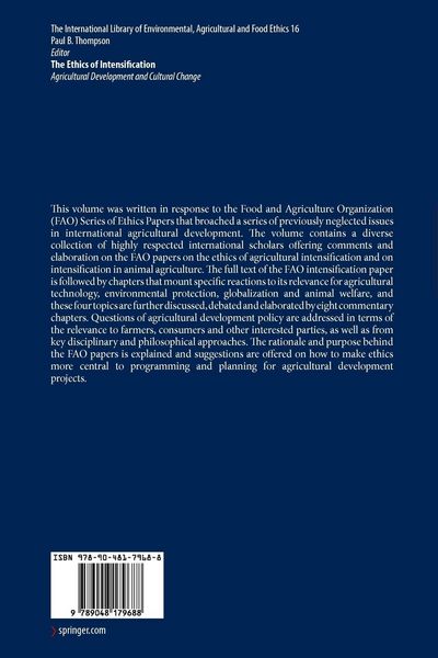 Produktbild: The Ethics of Intensification