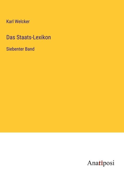 Das Staats-Lexikon