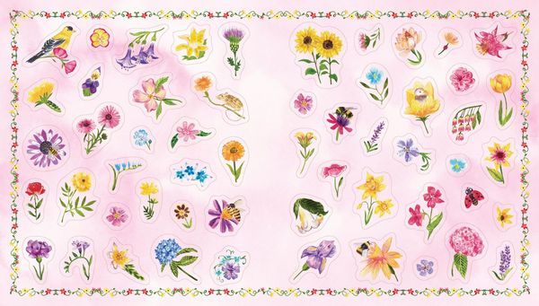 Produktbild: A Nature Lover's Sticker Book