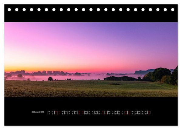 Produktbild: Ostholstein - Land und Wasser zwischen Sonnenauf- und Sonnenuntergang (Tischkalender 2026 DIN A5 quer), CALVENDO Monatskalender
