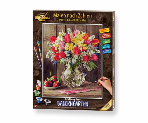 Produktbild: Schipper Malen nach Zahlen - Ein Gru&szlig; aus dem Bauerngarten