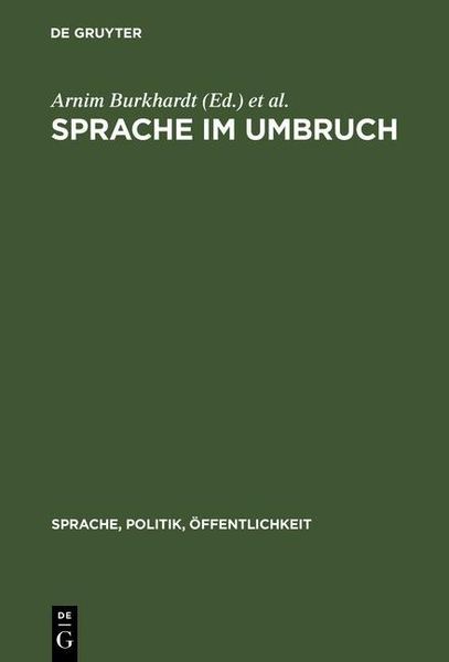 Produktbild: Sprache im Umbruch