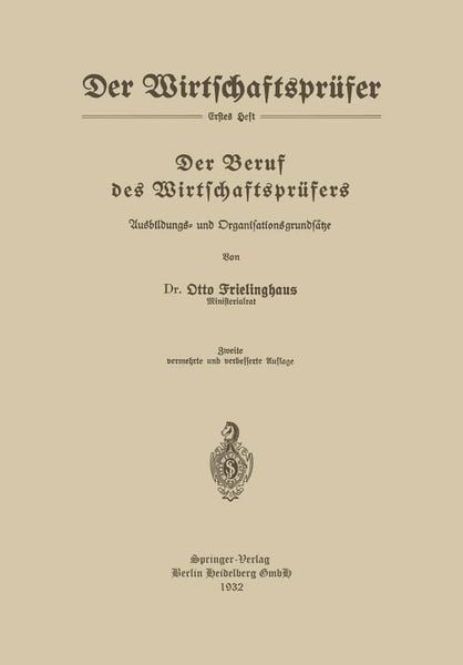 Produktbild: Der Beruf des Wirtschaftspr&uuml;fers