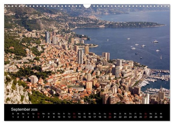 Produktbild: Faszination Monaco (Wandkalender 2026 DIN A3 quer), CALVENDO Monatskalender
