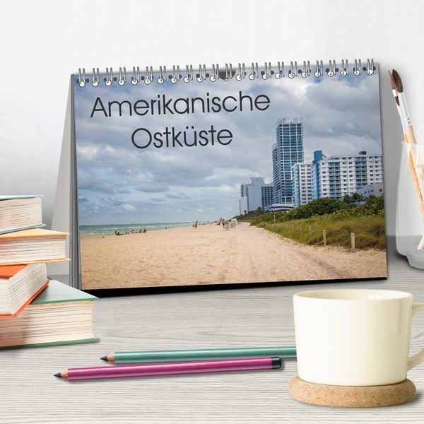 Produktbild: Amerikanische Ostk&uuml;ste (Tischkalender 2026 DIN A5 quer), CALVENDO Monatskalender